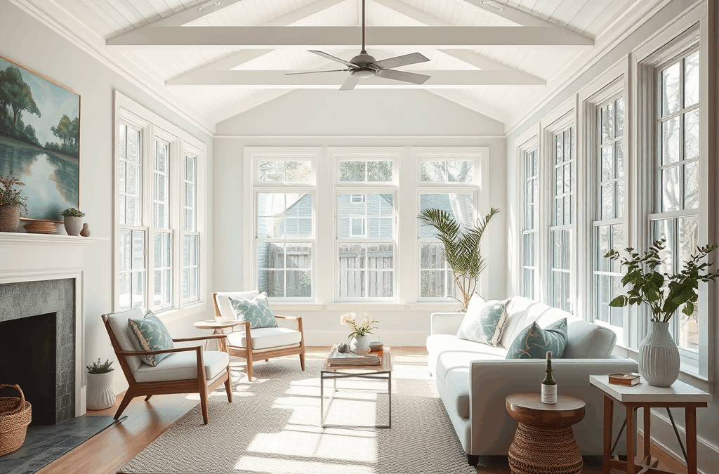 interior painting Mattapoisett MA living room repaint