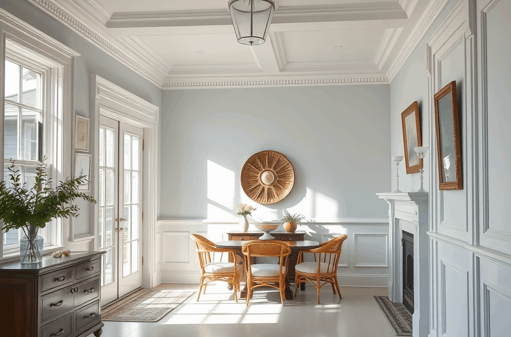 interior painting Marion MA living room repaint